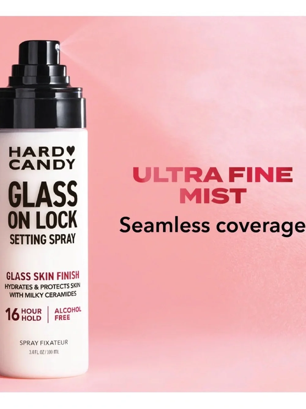 Hard Candy Glass On Lock Setting Spray — Brand New w/ Seal on Top